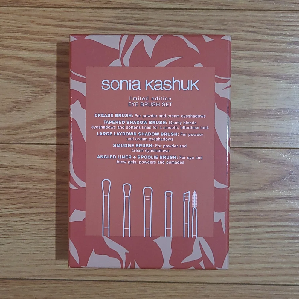 Sonia Kashuk Rose Gold Eye Brush Collection